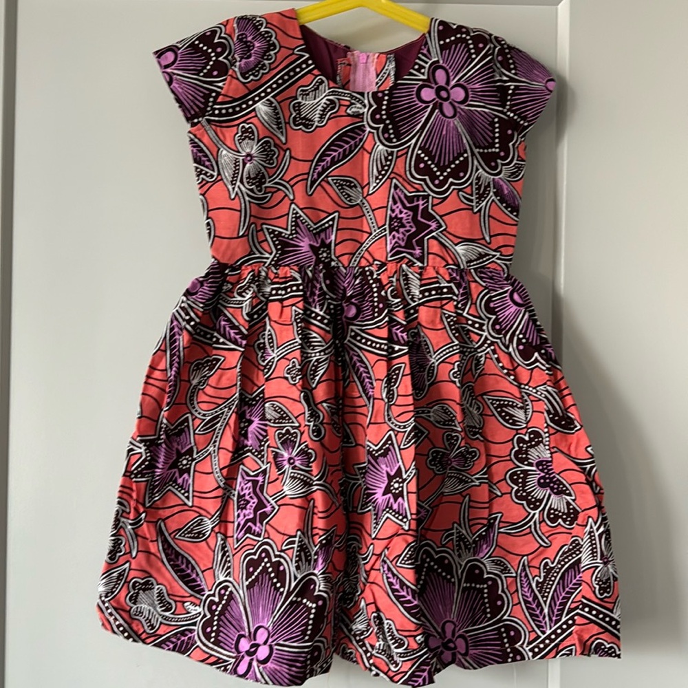 African high quality fabric dress for your precious one bet ages 3X to 13X